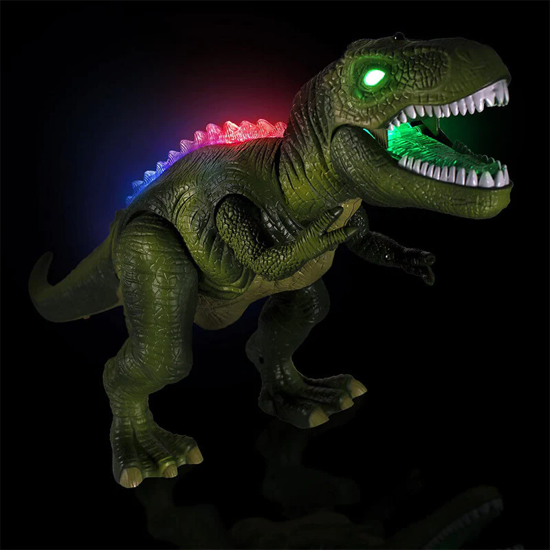 Remote Control T-Rex Dinosaur That Walks, Roars and Lights Up