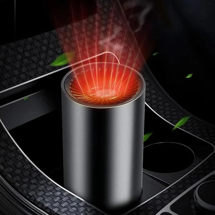 Hendrano™ 12V Cup Holder Car Heater with 360° Rotating Plug