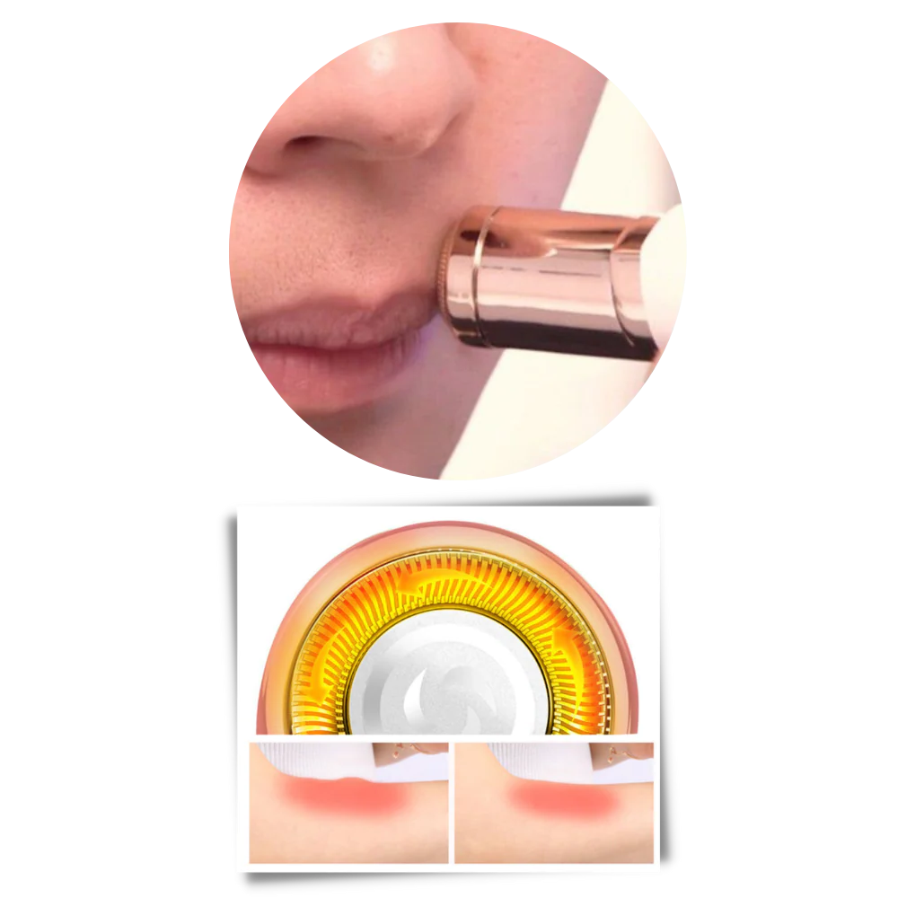 Facial Hair Shaver for Smooth, Even Results With No Nicks