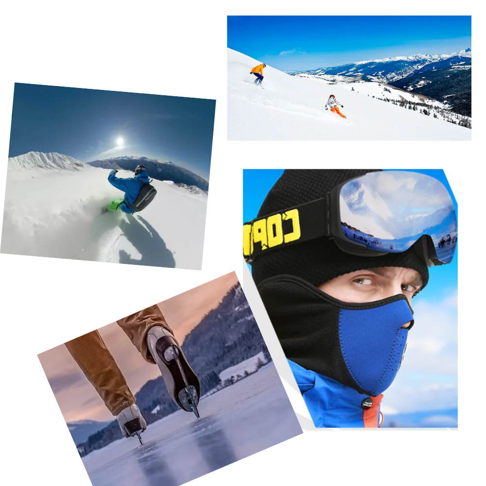 Magnetic Snow Goggles with 2 Polarized Interchangeable Lenses