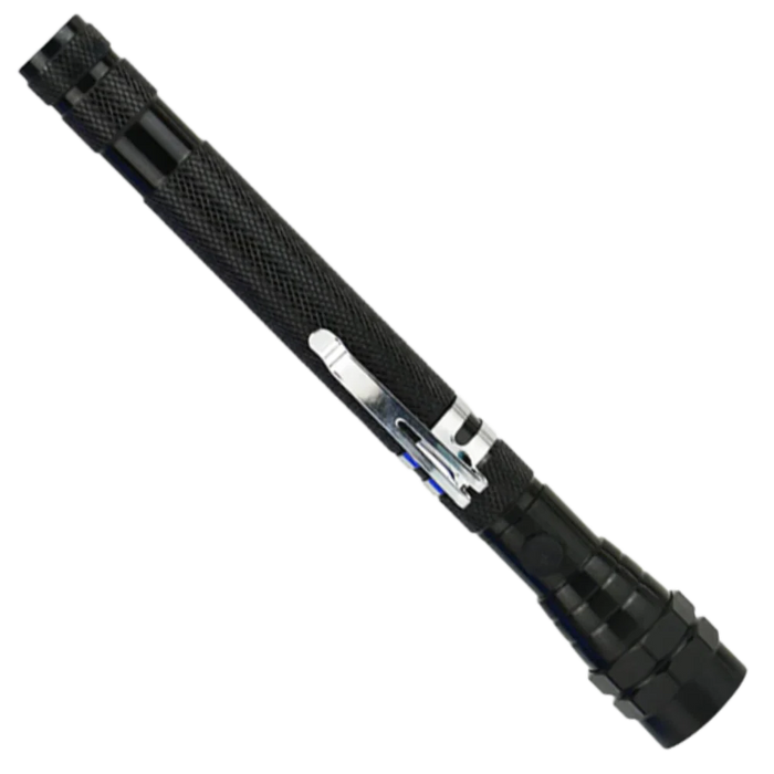Hendrano™ Telescoping Magnetic LED Flashlight with Flexible Gooseneck