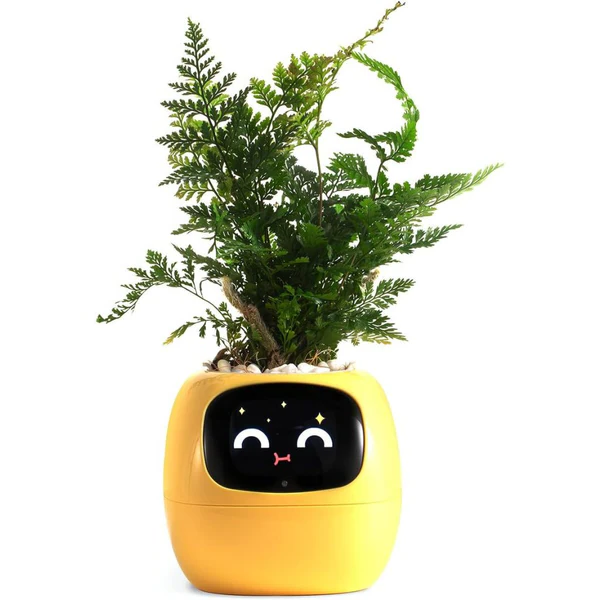 Smart Plant Pot with Self-Watering and Soil Monitoring