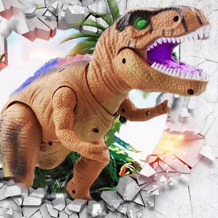 Remote Control T-Rex Dinosaur That Walks, Roars and Lights Up