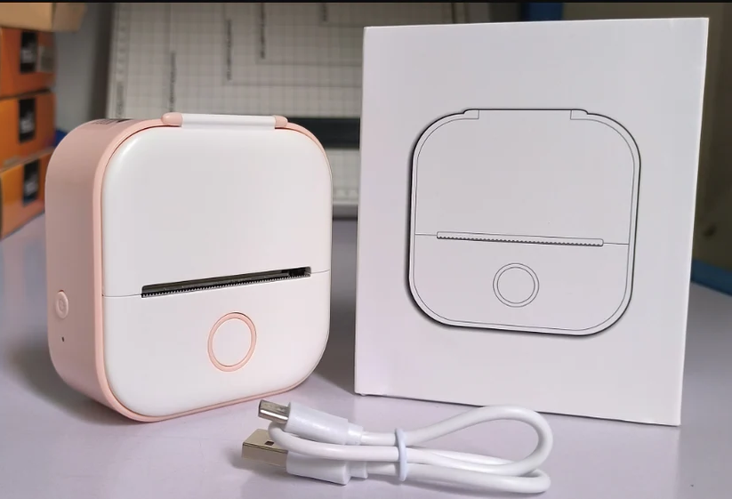Mini Bluetooth Thermal Printer for Labels, Notes and Photos