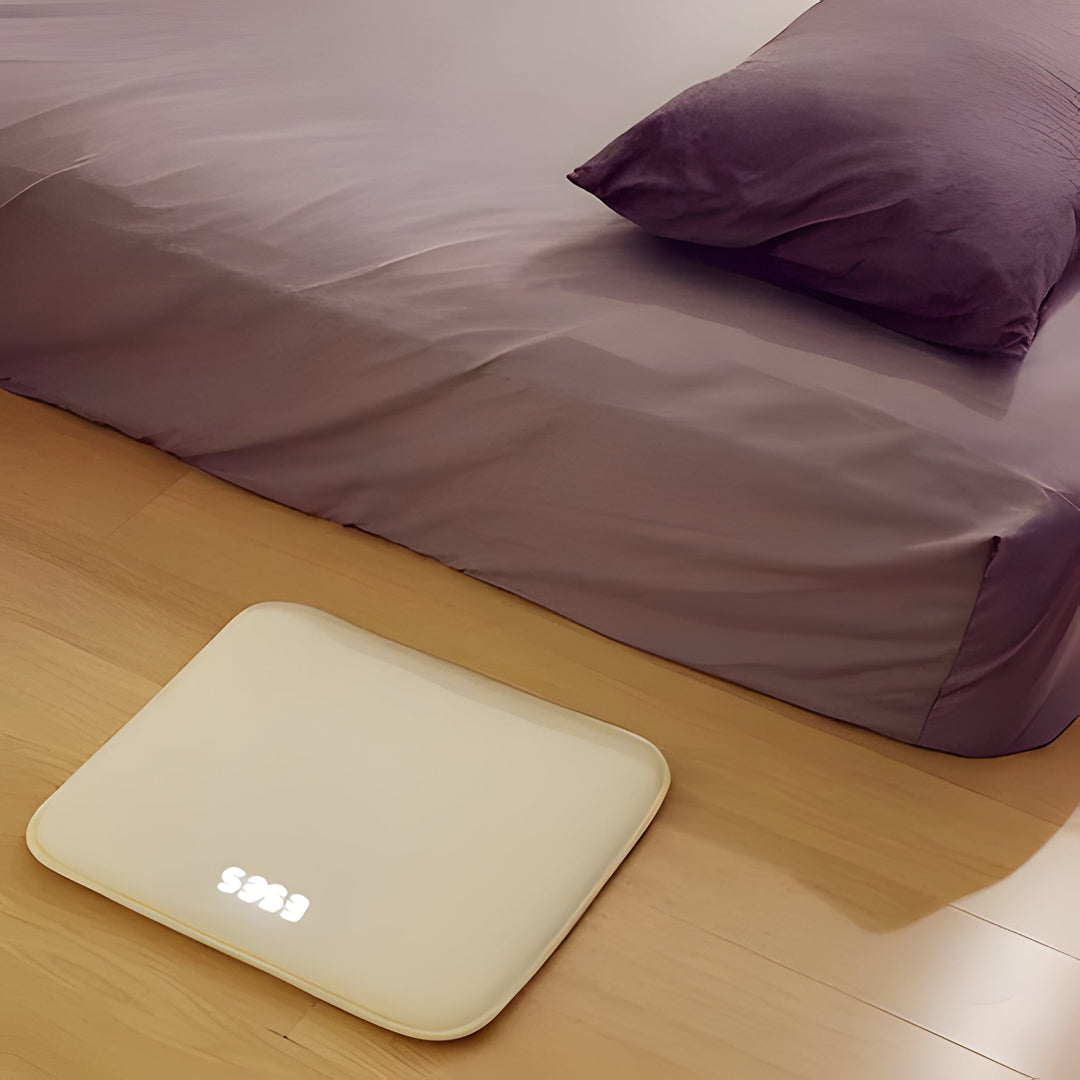 Rug Alarm Clock You Have to Stand On to Turn Off