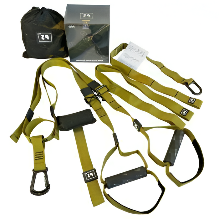 Hendrano™ Suspension Trainer Straps for Total-Body Bodyweight Workouts