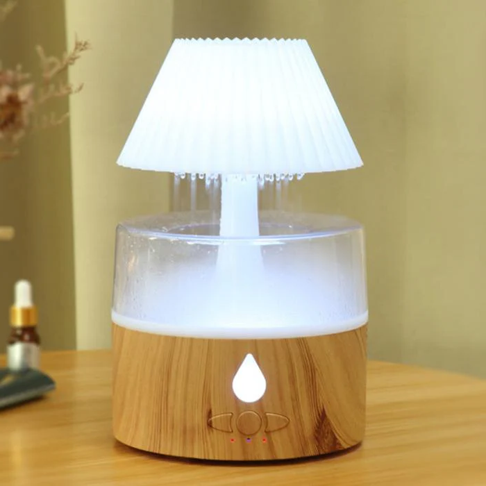 Hendrano™ Rain Cloud Humidifier and Aroma Diffuser with Night Light