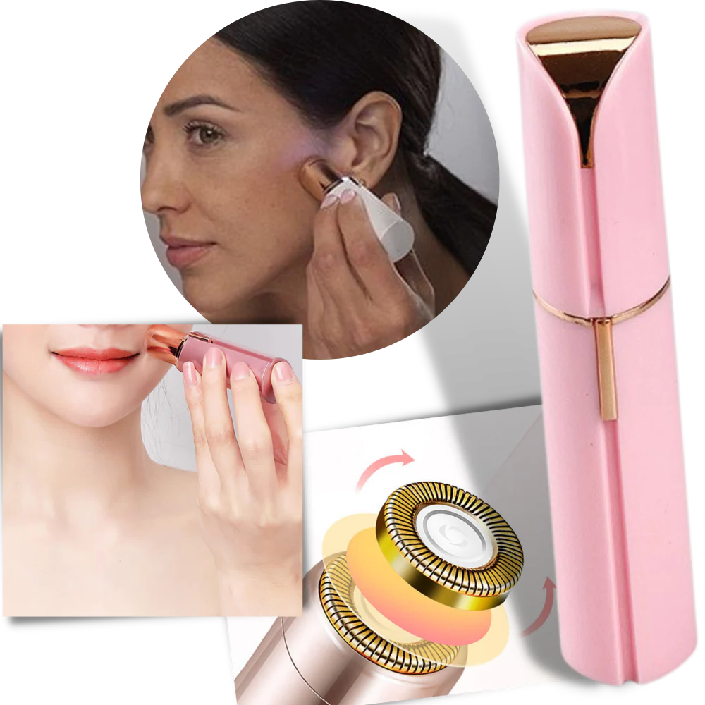 Facial Hair Shaver for Smooth, Even Results With No Nicks