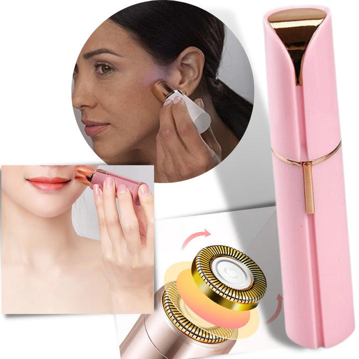Facial Hair Shaver for Smooth, Even Results With No Nicks