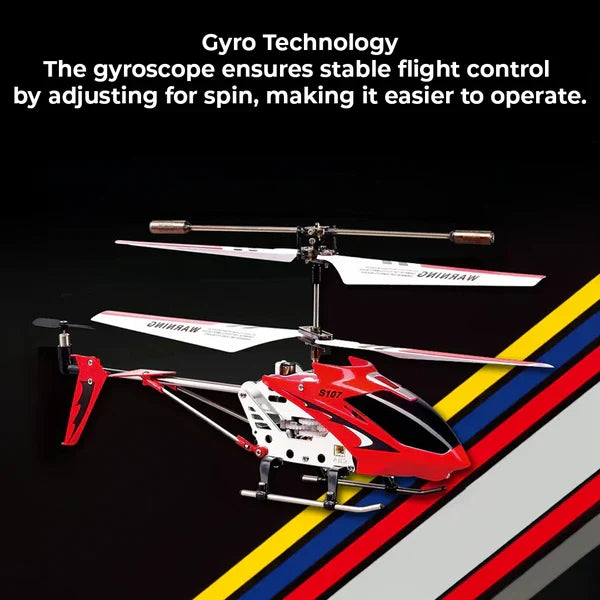 Hendrano™ Mini Remote Control Helicopter with Gyro and Durable Metal Frame