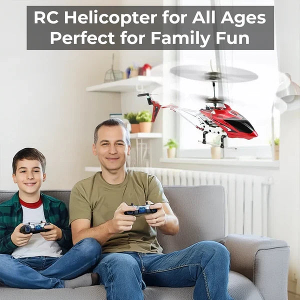 Hendrano™ Mini Remote Control Helicopter with Gyro and Durable Metal Frame