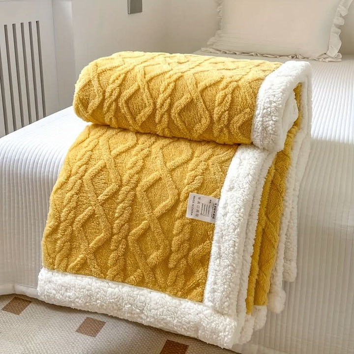 Hendrano™ Soft Comfort Blanket for Bed, Couch and Wrapping Up