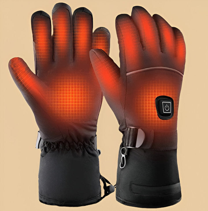 Hendrano™ Rechargeable Heated Gloves for Skiing with 3 Heat Levels