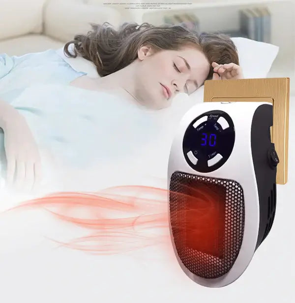 Hendrano™ 500W Wall Plug-In Heater with Digital Thermostat