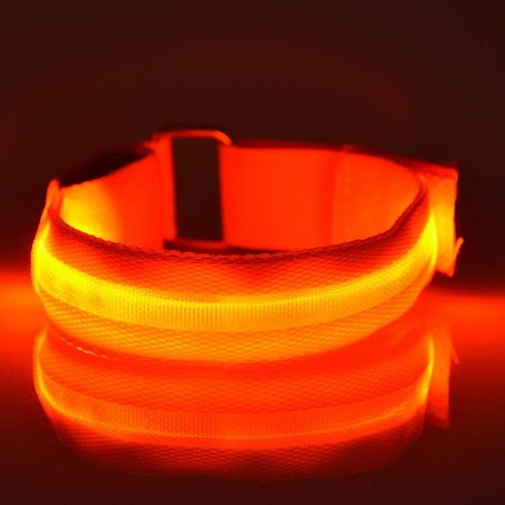 Hendrano™ Adjustable Light-Up LED Armband for Night Walks and Runs