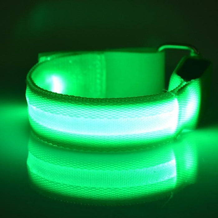 Hendrano™ Adjustable Light-Up LED Armband for Night Walks and Runs