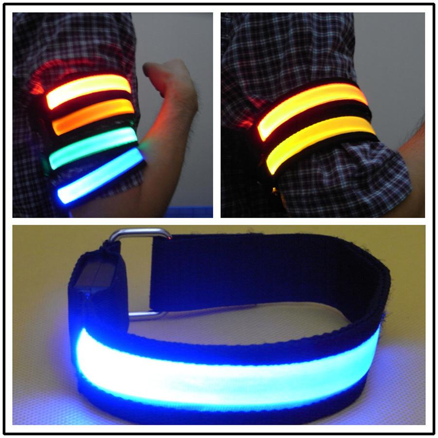 Hendrano™ Adjustable Light-Up LED Armband for Night Walks and Runs
