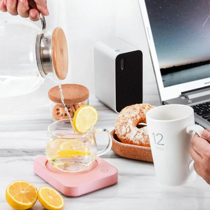 Electric Mug Warmer Coaster to Keep Coffee and Tea Hot