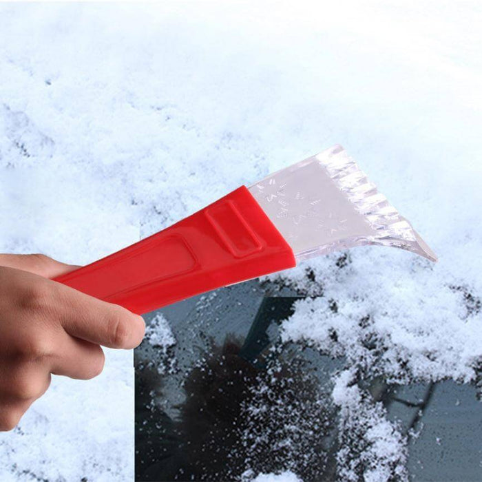 Hendrano™ Compact Car Ice Scraper for Windshields, Scratch-Free Design