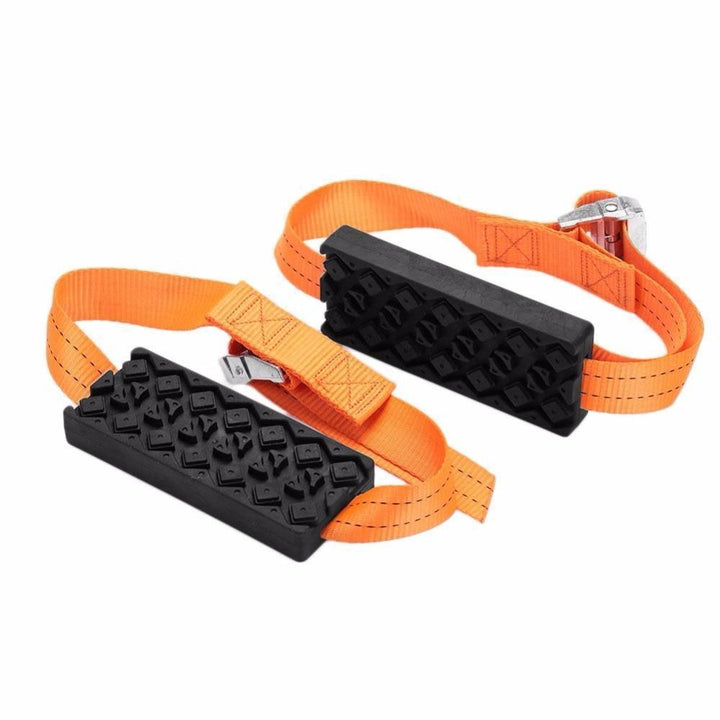 Hendrano™ Anti-Skid Tire Traction Blocks for Snow and Mud, Set of 2