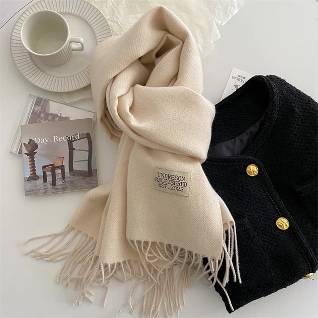 100% Wool Scarf for Men and Women – Super Soft &amp; Warm