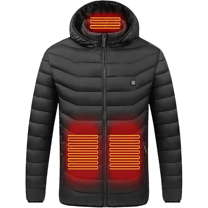 Hendrano™ Heated Puffer Jacket with Hood and 9 Heat Zones