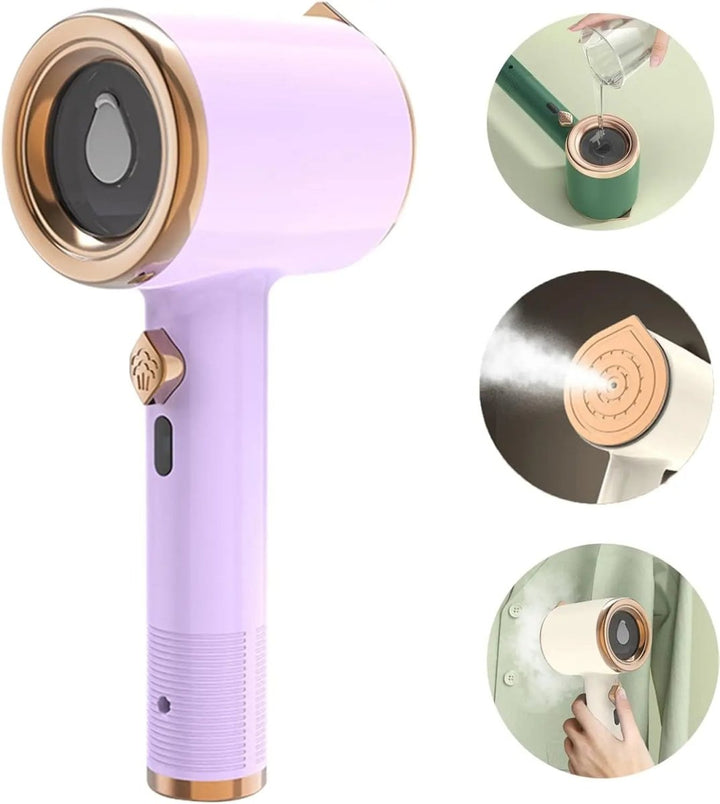 Portable Handheld Garment Steamer with Titanium Plate