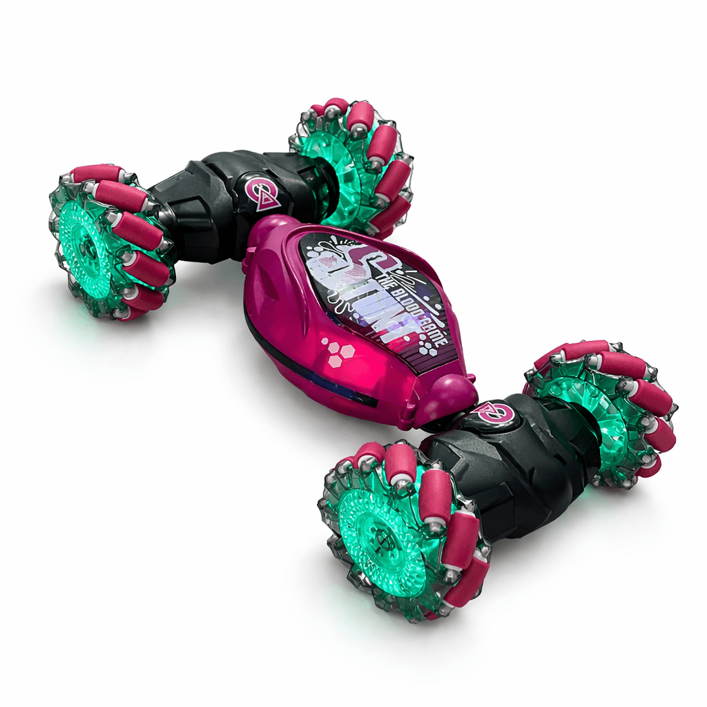 Gesture Control RC Stunt Car with LED Light-Up Wheels