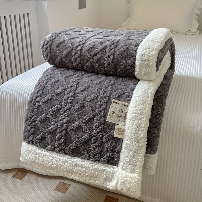 Hendrano™ Soft Comfort Blanket for Bed, Couch and Wrapping Up