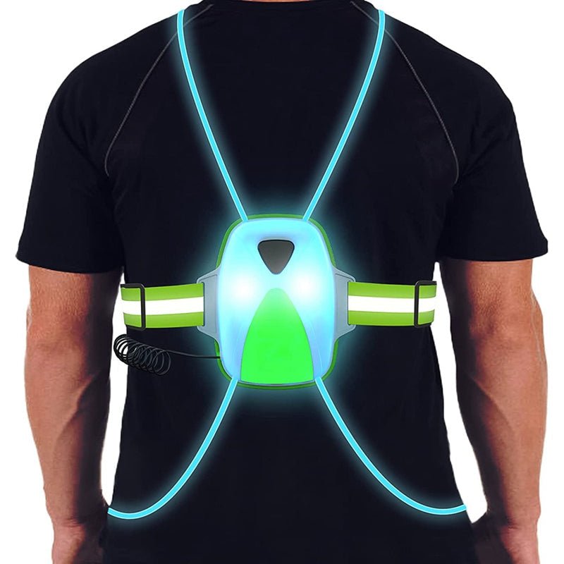 Hendrano™ Waterproof LED Running Vest with 6 Light Colors