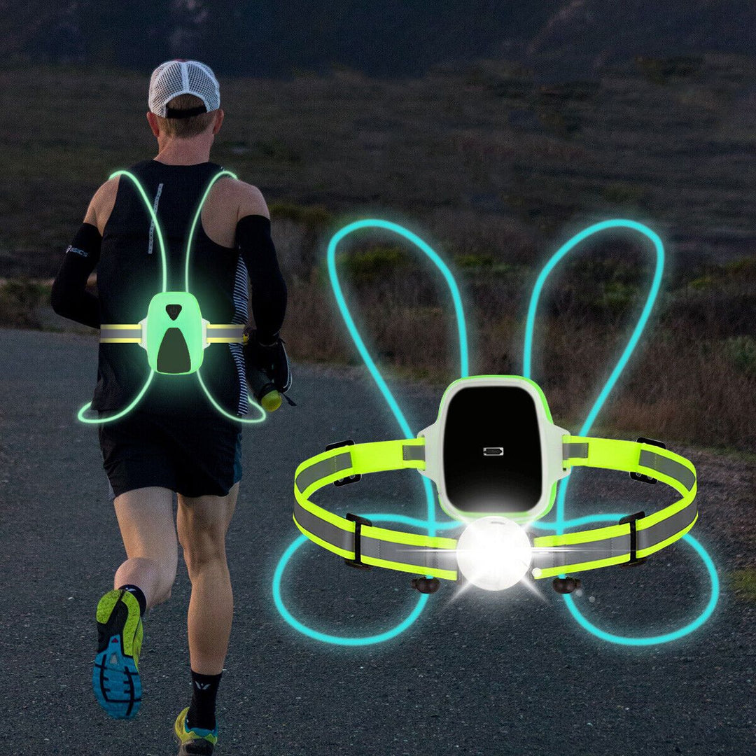 Hendrano™ Waterproof LED Running Vest with 6 Light Colors