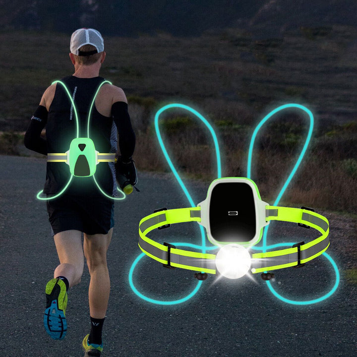 Hendrano™ Waterproof LED Running Vest with 6 Light Colors