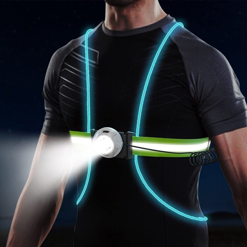 Hendrano™ Waterproof LED Running Vest with 6 Light Colors
