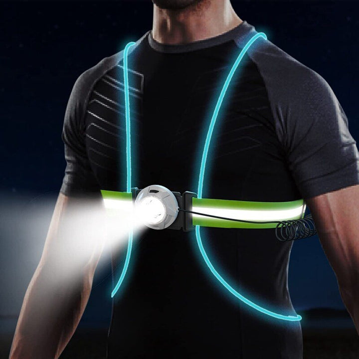 Hendrano™ Waterproof LED Running Vest with 6 Light Colors