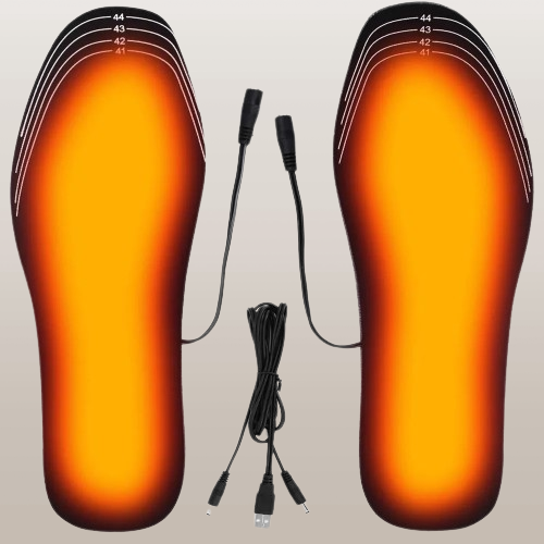 Hendrano™ USB Heated Shoe Insoles for Warm Feet on the Go