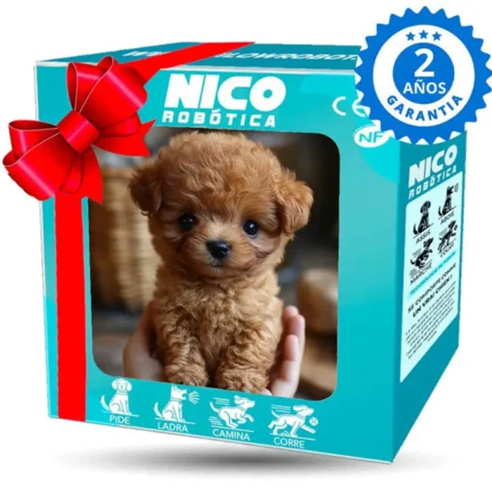 Hendrano™ Interactive Robot Puppy Plush That Barks and Wags Its Tail