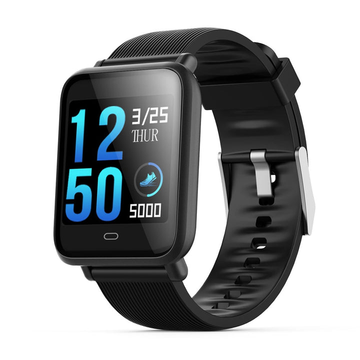 Rugged Fitness Smartwatch with Heart Rate and Sleep Tracking