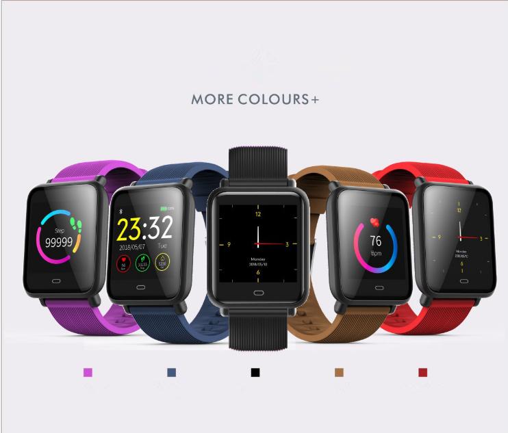Rugged Fitness Smartwatch with Heart Rate and Sleep Tracking