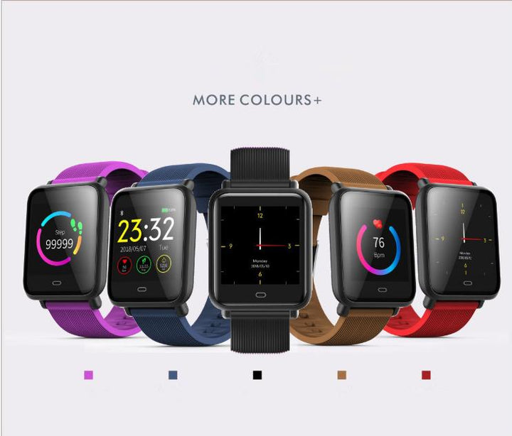 Rugged Fitness Smartwatch with Heart Rate and Sleep Tracking