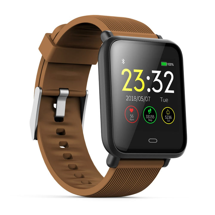 Rugged Fitness Smartwatch with Heart Rate and Sleep Tracking