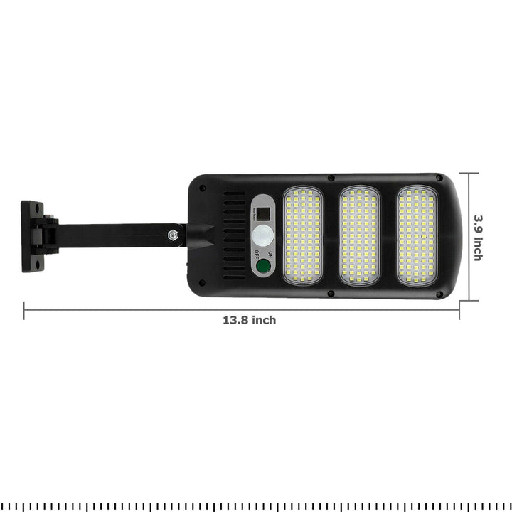 Solar Driveway Street Light with Motion Sensor and Remote