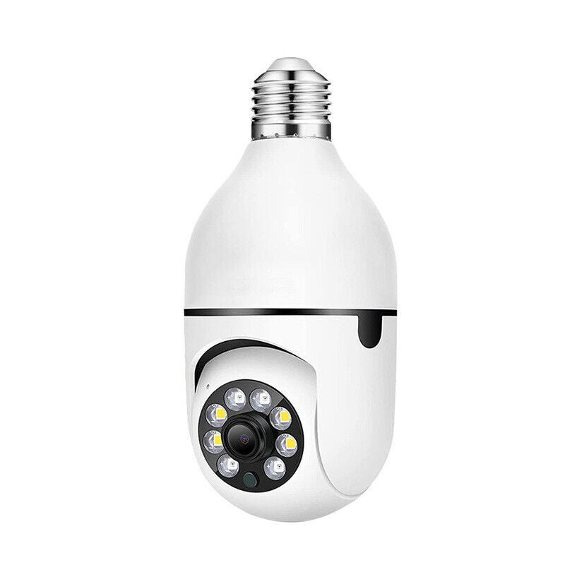 Hendrano™ WiFi Light Bulb Security Camera with Night Vision
