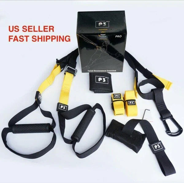 Suspension Training Straps for Full-Body Home Workouts