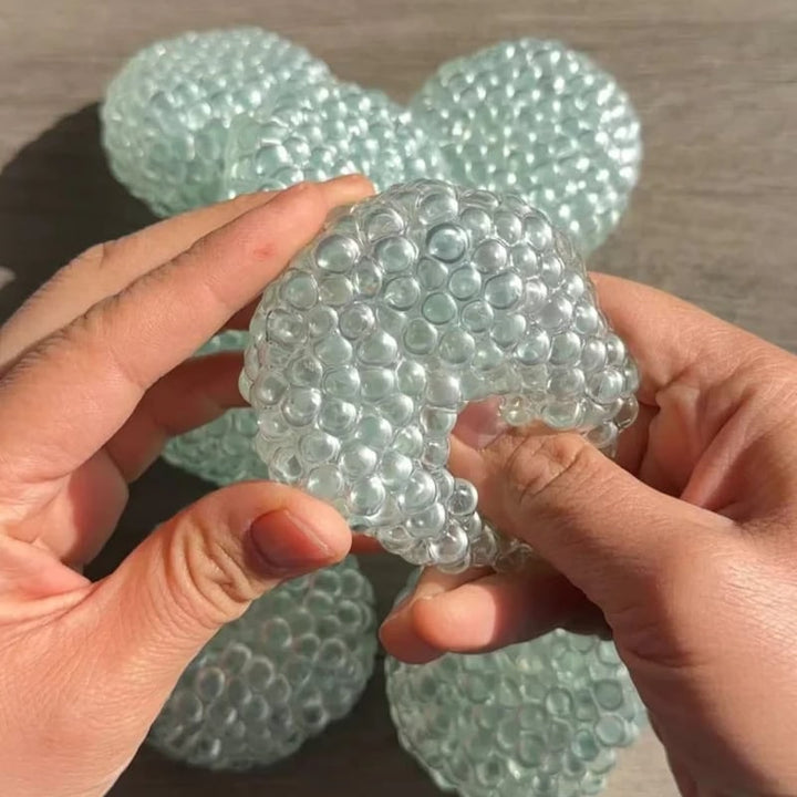 Hendrano™ Squishy Dumpling Stress Ball with Gel Beads and Bumpy Texture
