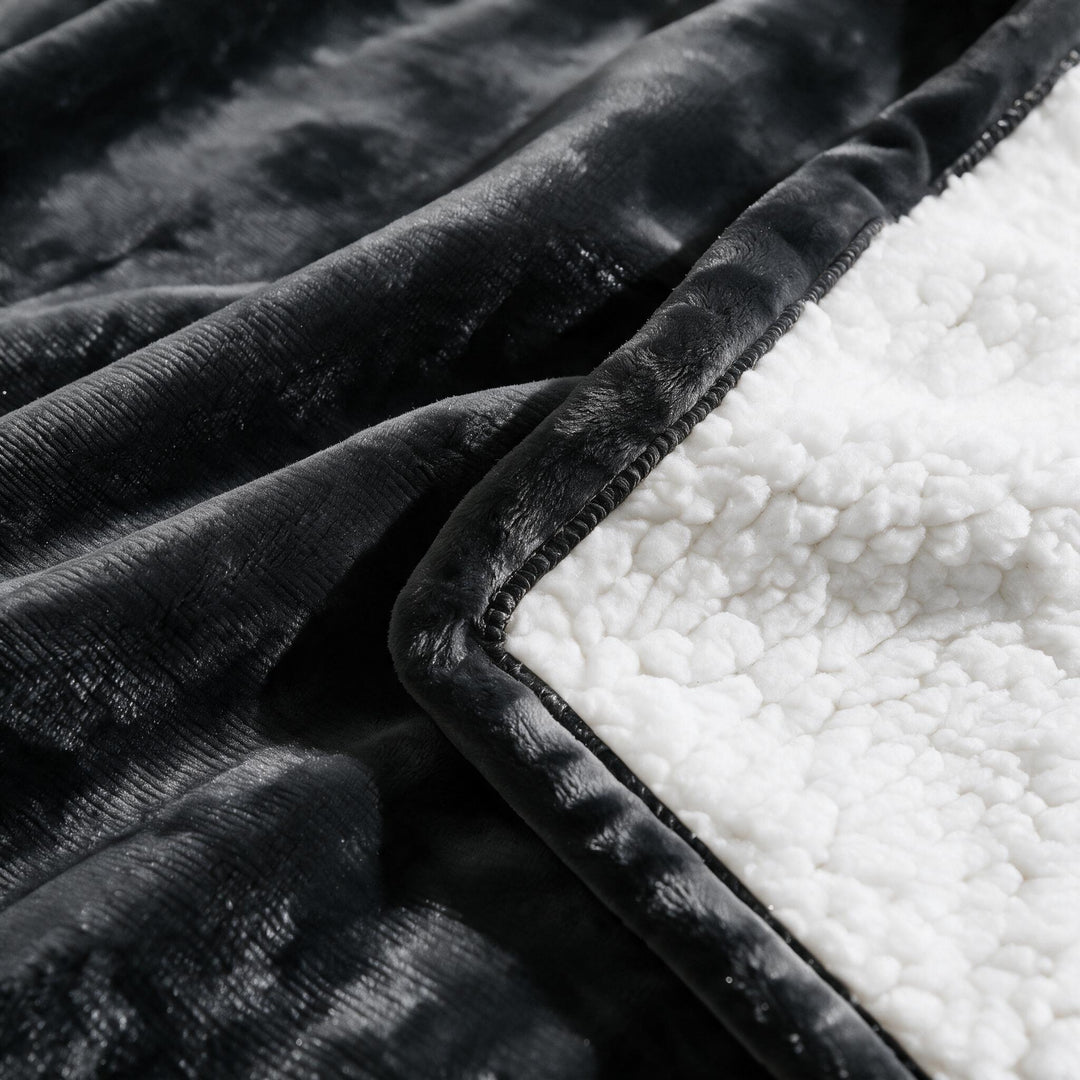 Hendrano™ Sherpa Heated Blanket with 6 Heat Levels &amp; Auto-Off Timer