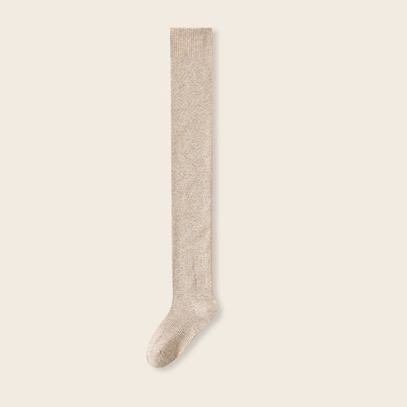 Thick Cotton High Socks for Warm Feet, Hiking and Home