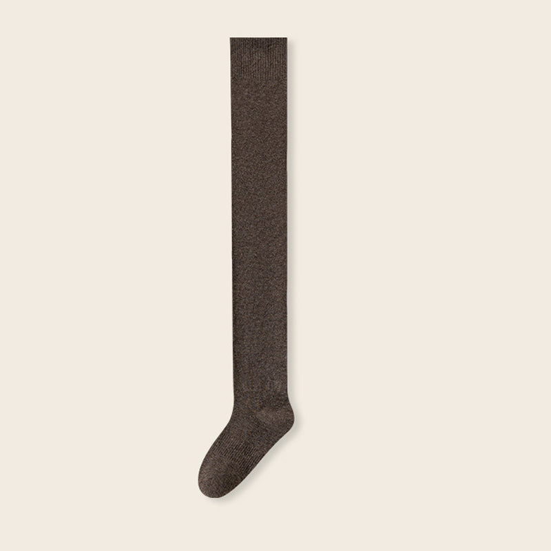 Thick Cotton High Socks for Warm Feet, Hiking and Home