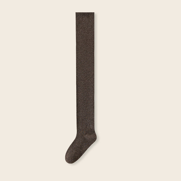 Thick Cotton High Socks for Warm Feet, Hiking and Home
