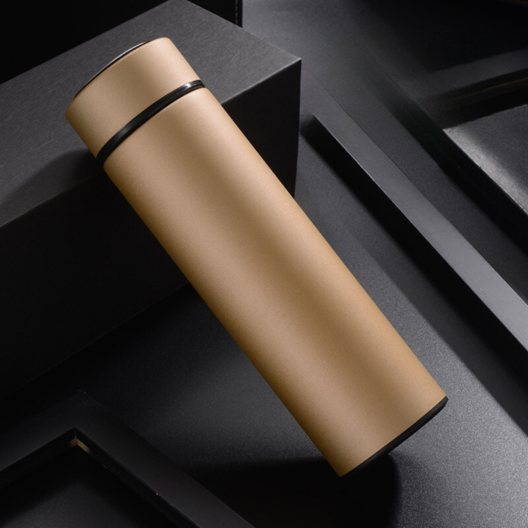 Hendrano™ Stainless Steel Thermos Bottle with LED Temperature Lid