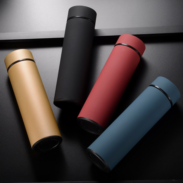 Hendrano™ Stainless Steel Thermos Bottle with LED Temperature Lid